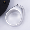 Anillo solitario de diamantes de laboratorio de 3 quilates Alianzas de boda para hombres Símbolos de compromiso para toda la vida