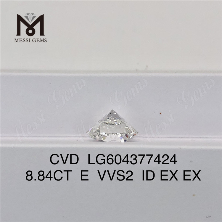 8.84CT E VVS2 ID 9ct cvd diamante suelto Supreme Elegance丨Messigems LG604377424 