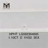 1.10CT D VVS2 3EX proveedores de diamantes hthp HPHT LG592364695 