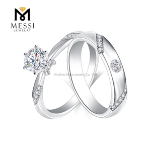 El mejor anillo de diamantes cultivados en laboratorio de 1 quilate El futuro de los exquisitos anillos de pareja de diamantes