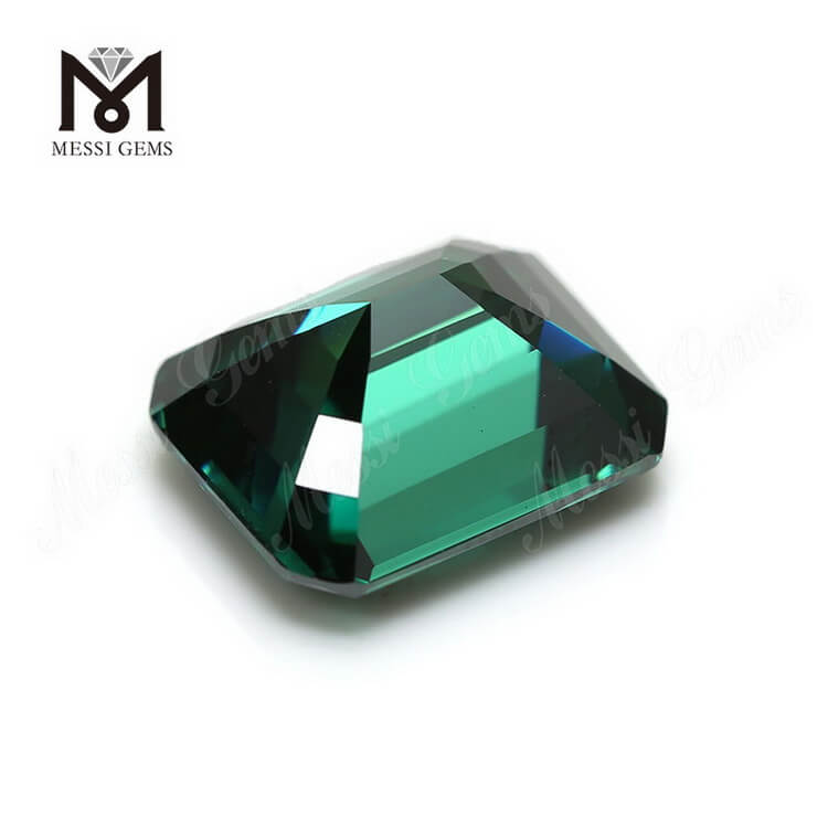 Green OCT Cut 10 * 14 mm moissanite suelto fábricas de piedras sueltas