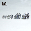 PS Corte 10 * 12 mm color blanco precio de fábrica Moissanite sintético