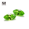 fábrica verde manzana marquise zirconia cúbica sintética suelta cz piedra