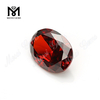 Venta al por mayor Granate cortado a máquina 13 x 18 mm Piedra de circonita cúbica ovalada
