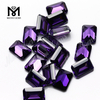 13*18 amatista gemas sueltas zirconia cúbica talla esmeralda