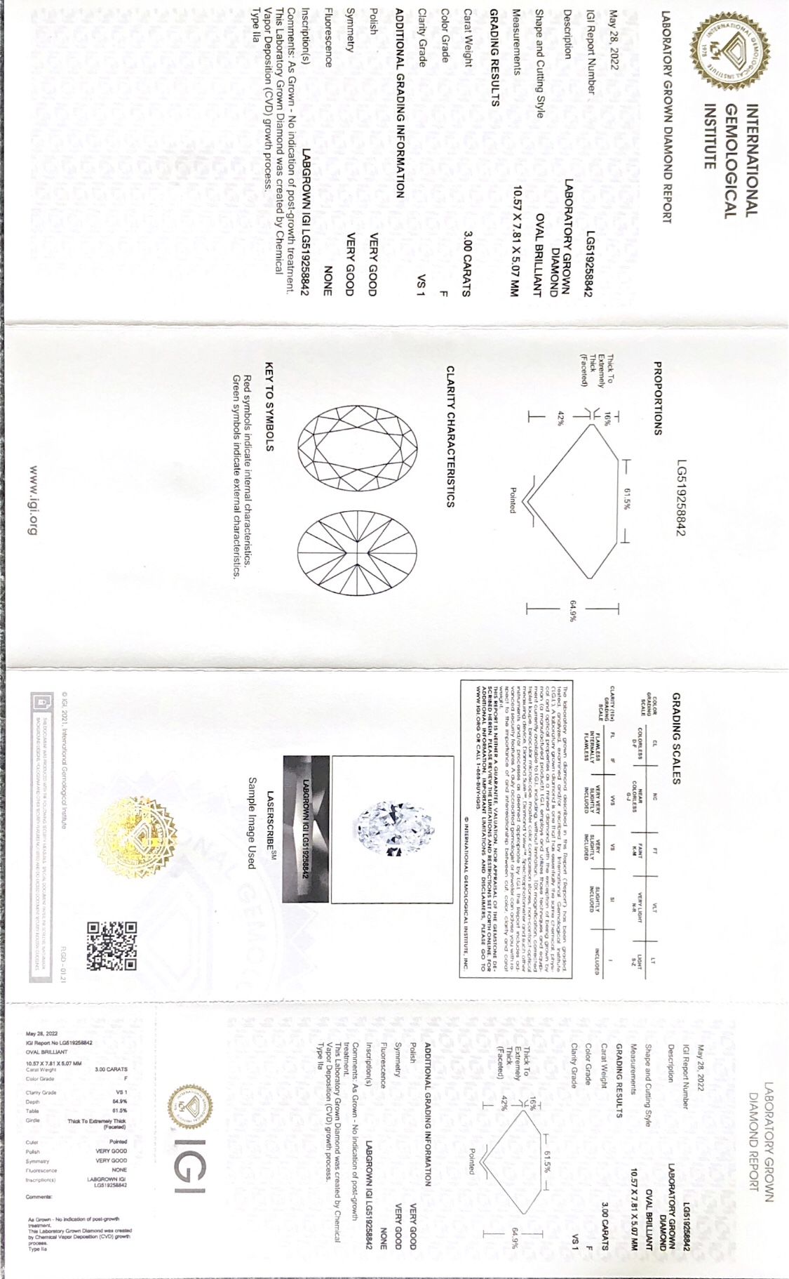 Cvd Diamante suelto