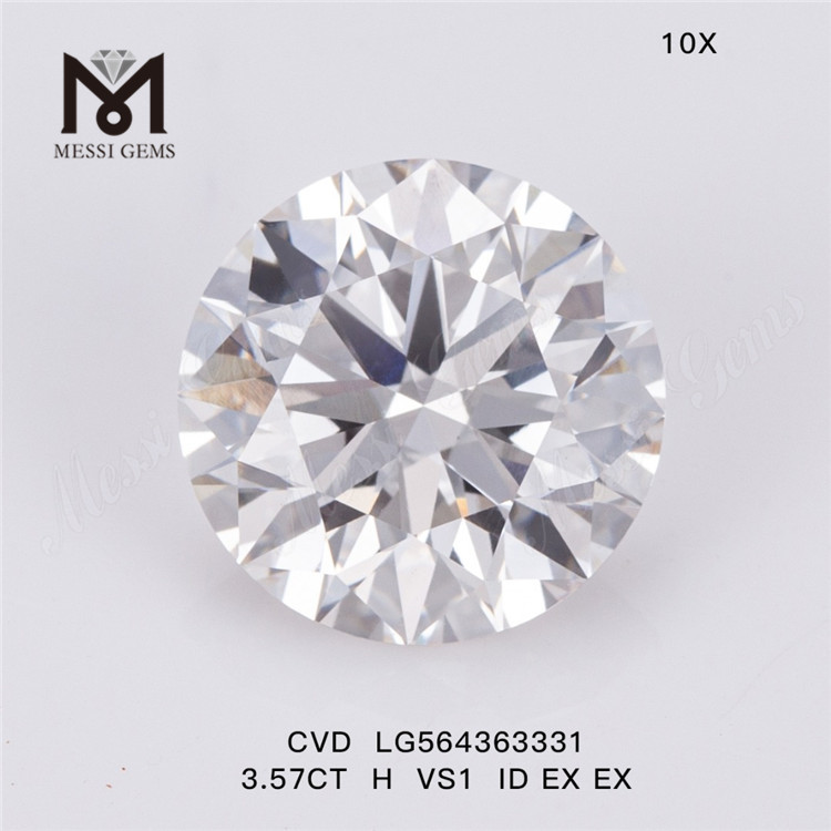3.57CT H VS1 ID EX EX diamante de laboratorio CVD LG564363331