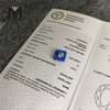 1.06ct D VVS1 EX EX OVAL Diamante sintético CVD
