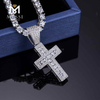 joyería personalizada para hombre helado collar jcross helado barato