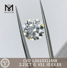 2.23CT G VS1 diamante CVD hecho a medida 丨Messigems LG610311488