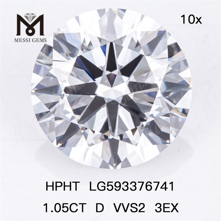 1.05CT D VVS2 3EX HPHT Diamantes a la venta HPHT LG593376741
