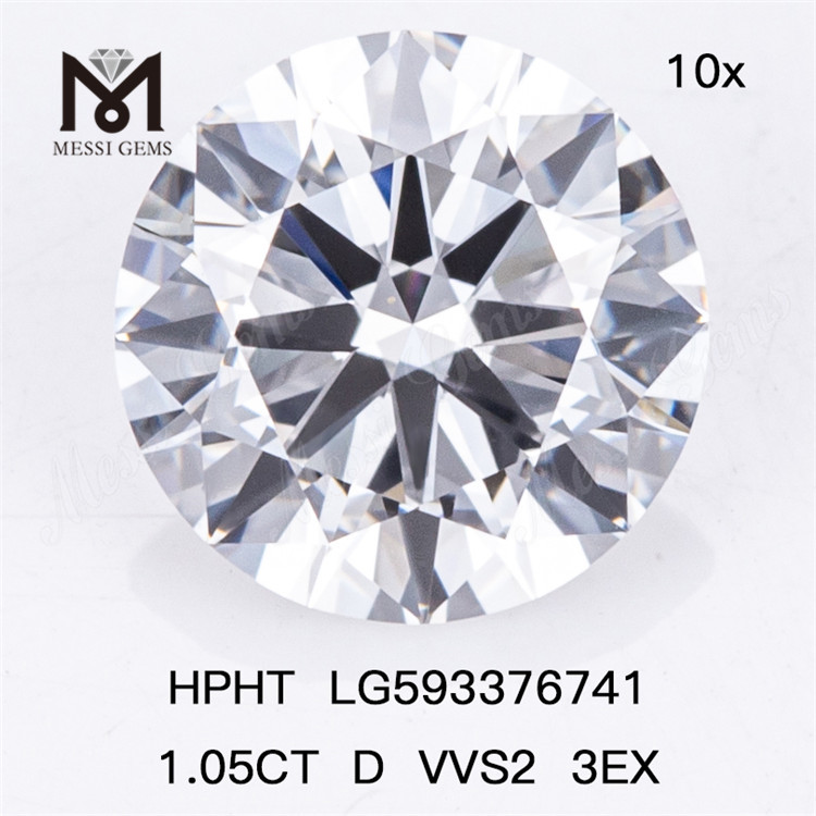 1.05CT D VVS2 3EX HPHT Diamantes a la venta HPHT LG593376741