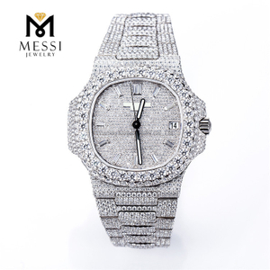 Relojes de lujo VVS Moissanite Watch Calidad premium MSA-581