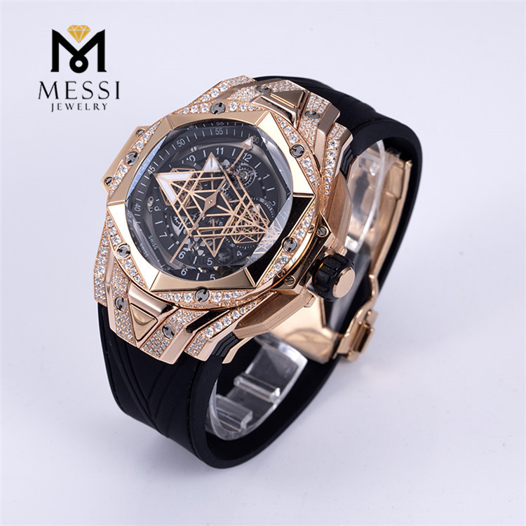 Relojes Moissanite de alta calidad Elegancia y durabilidad brillantes
