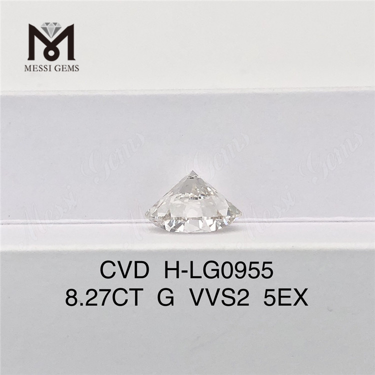 Diamantes 8.27CT G VVS2 ID EX EX CVD Potencia tu negocio de joyería LG602336106丨Messigems